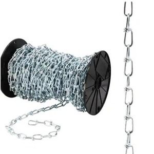 Crown Bolt #3 x 10 ft. Steel Double Loop Chain, Load Limit 90 lbs - Free Ship